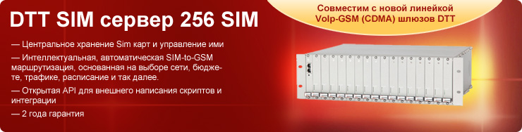 DTT Sim C 256 SIM